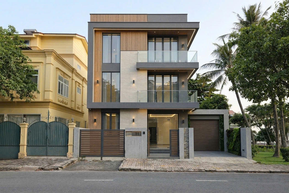 Biệt Thự Góc Công Viên B11 Nam Thông 1 Đường 22 Phú Mỹ Hưng